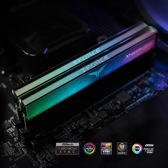 RAM TEAM XTREEM ARGB DDR5 Black 32GB ( 2x16GB ) 6400MHz - FF9D532G6400HC32ADC01