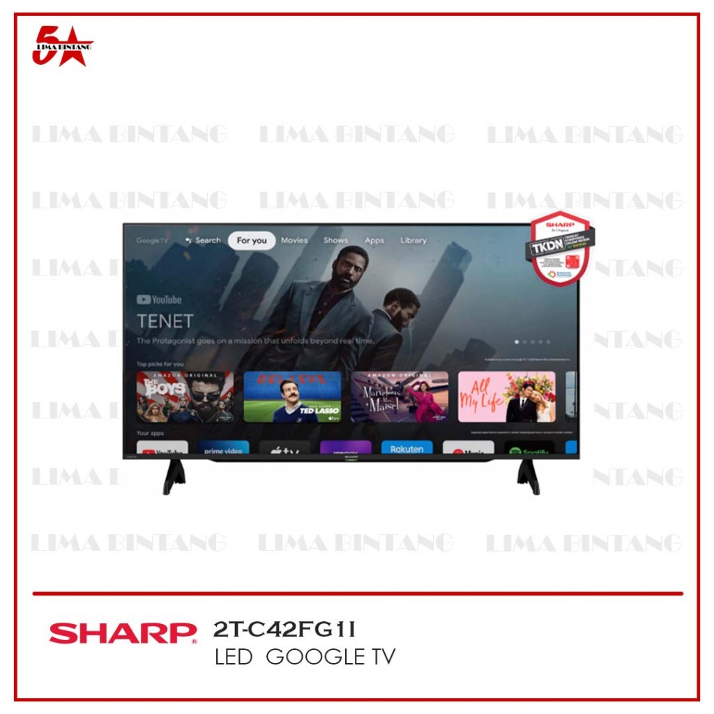 SHARP LED 42 INCH FULL HD TV 2T-C42FG1I