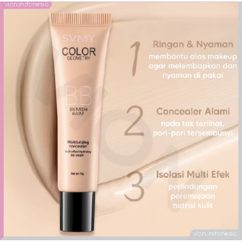 SVMY COLOR BB Cream Moisturizing WATERPROOF