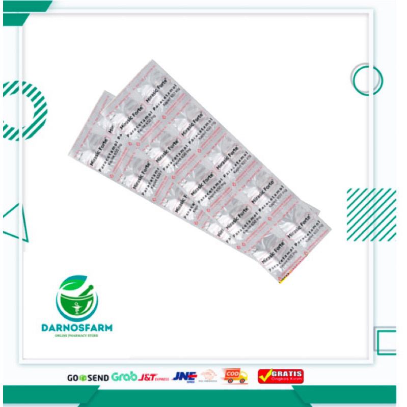 Mirasic Forte 650mg Strip
