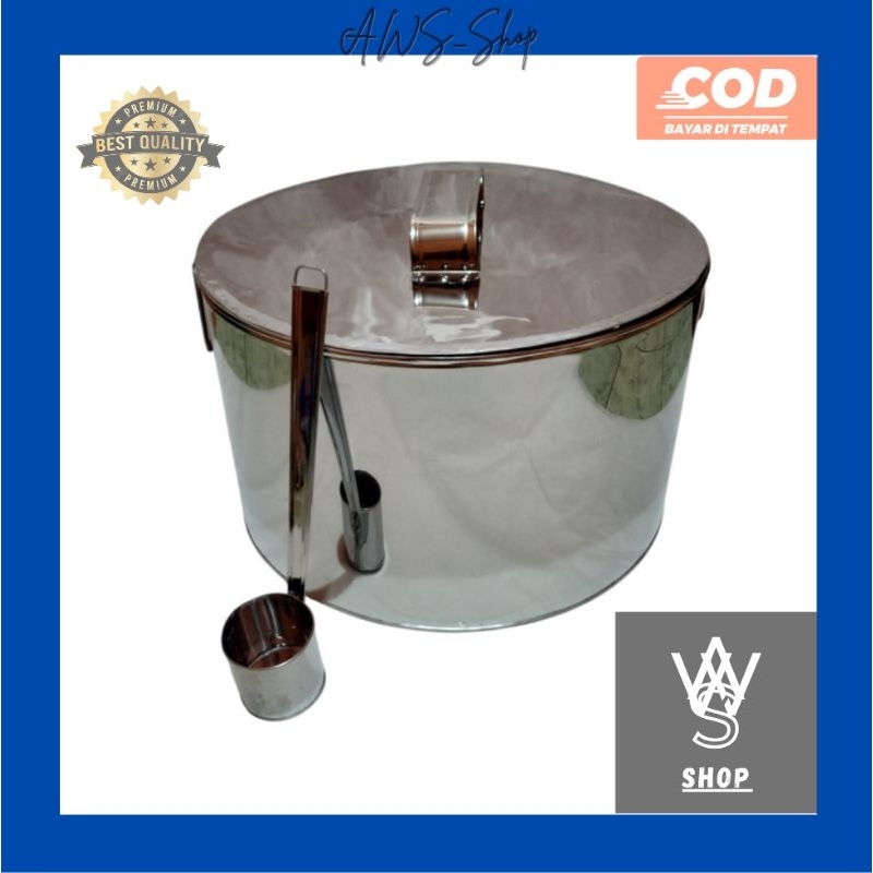 Panci Es Semangka India Free Gayung Stainless, Tebal