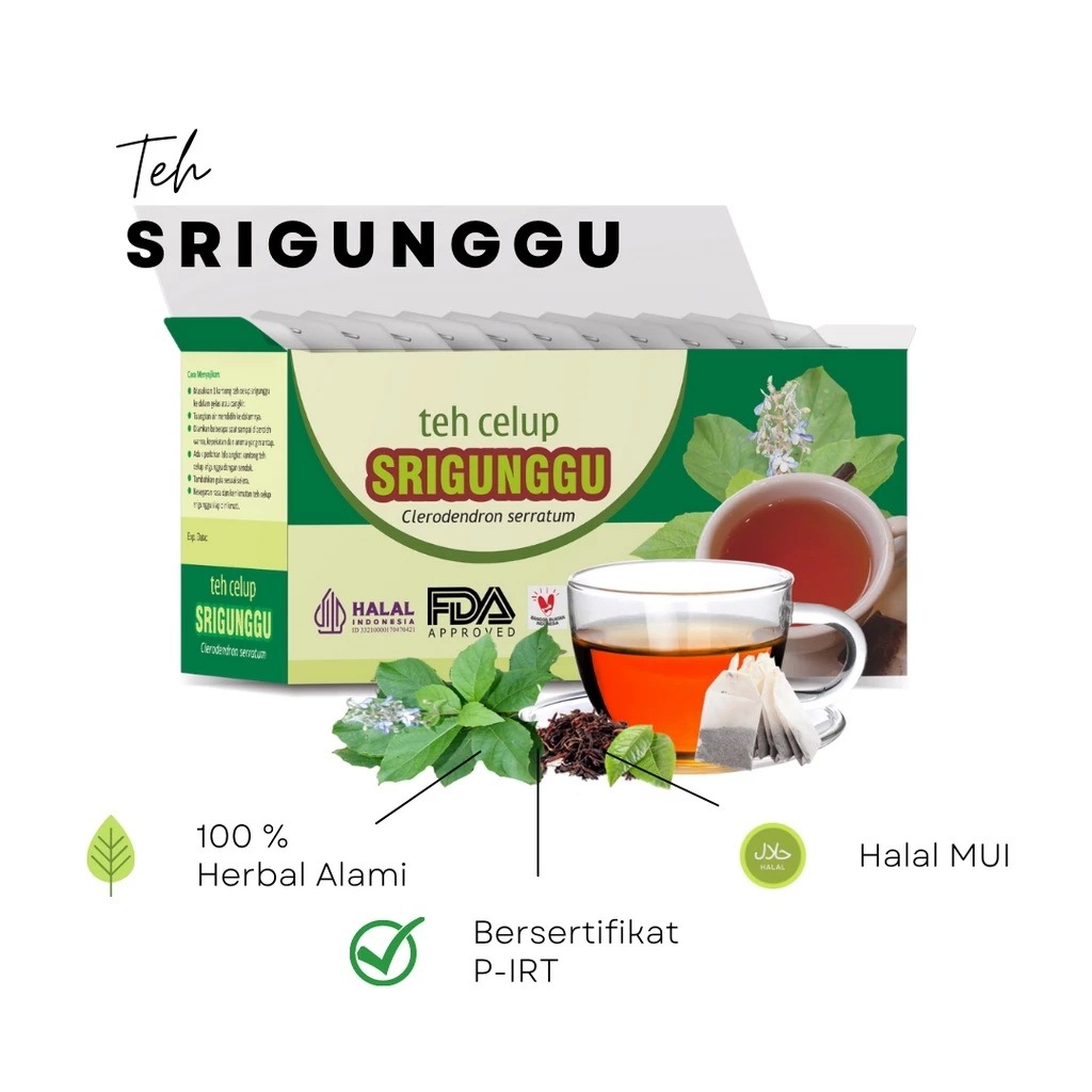 

Teh Celup Srigunggu Obat untuk Batuk dan Membantu Mengeluarkan Dahak alami 20 kantong