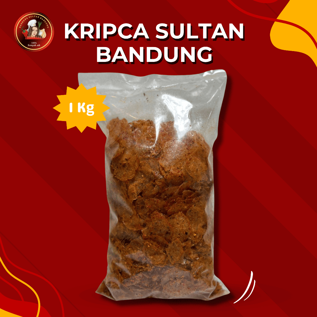 

KRIPCA SULTAN BANDUNG [KERIPIK KACA] - 1KG