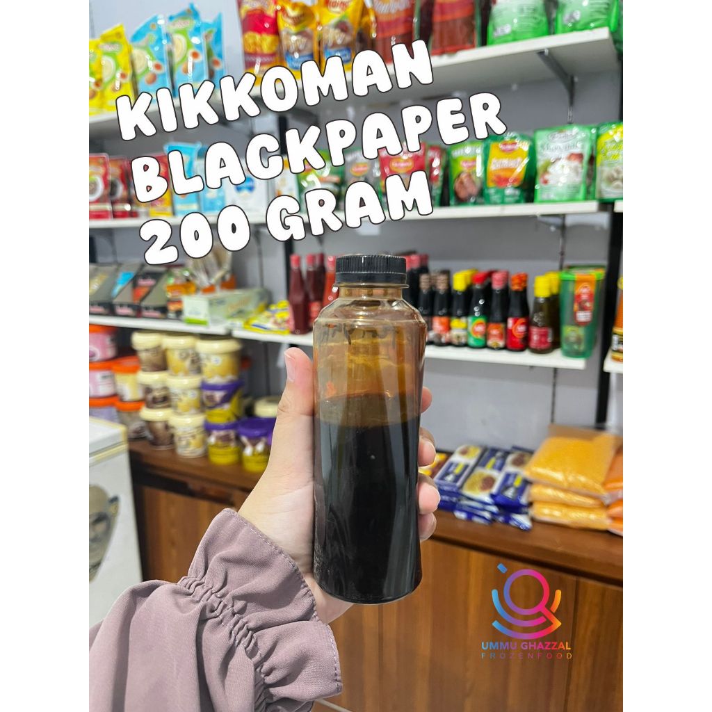 

KIKKOMAN BLACPAPER REPACK 200 GRAM