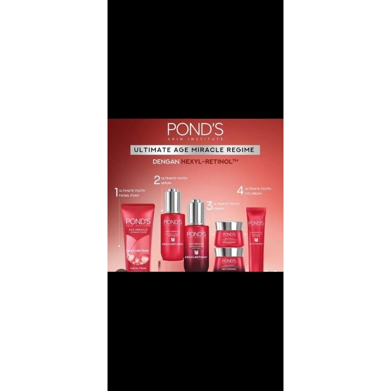 1 Paket Ponds Age Miracle Regime