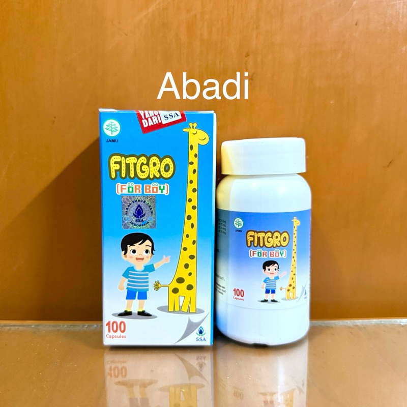 Fitgro (For Boy) Grow Up / Yi Zhi Zheng Gao Wan - Menambah Nafsu Makan / Untuk Pertumbuhan Anak
