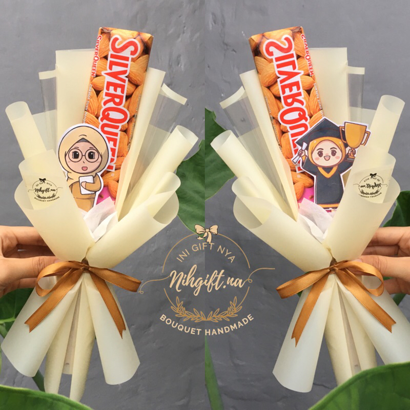 

Buket Coklat Silverqueen // Buket Hari guru // Buket Wisuda