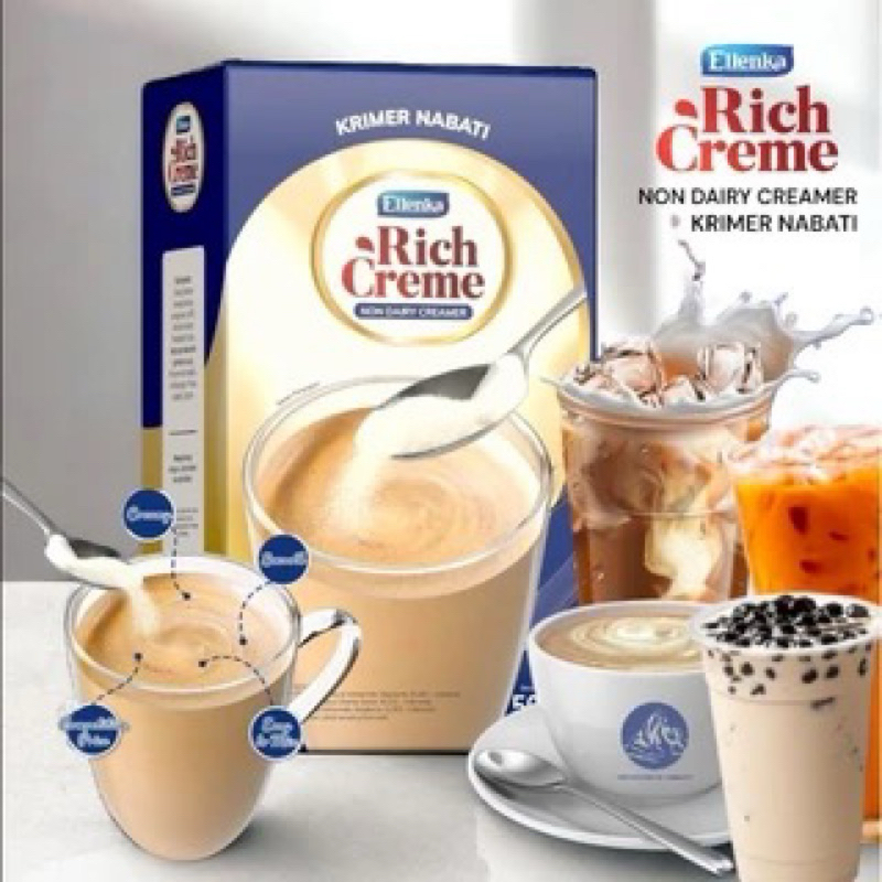 

krimer/creamer rich cream elenka non dairy 500 gr