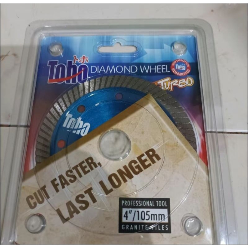 mata potong turbo /mata potong granit Toho 4"