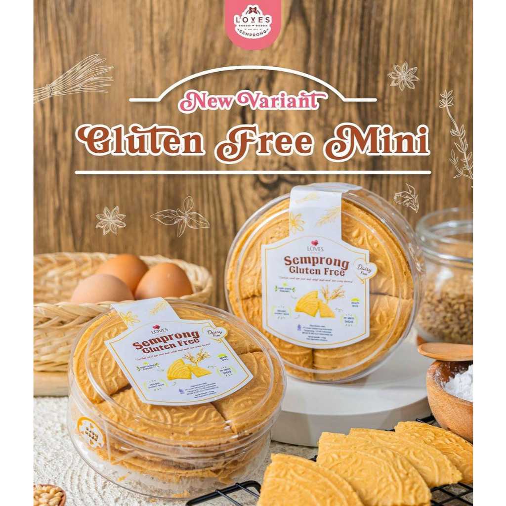 

MINI" LOVES SEMPRONG GLUTEN FREE/ CEMILAN SEHAT