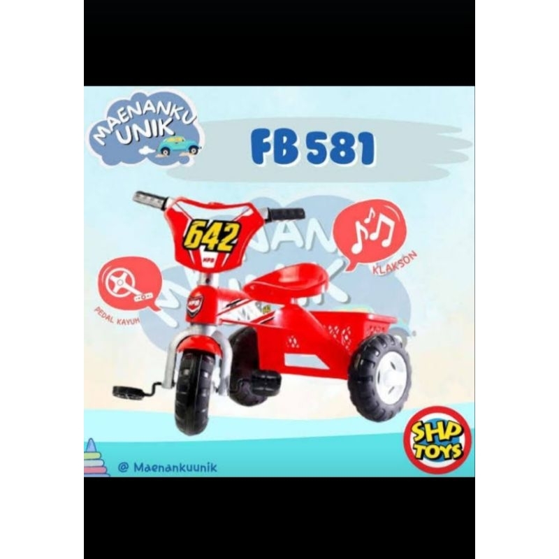 sepeda roda 3 plastik