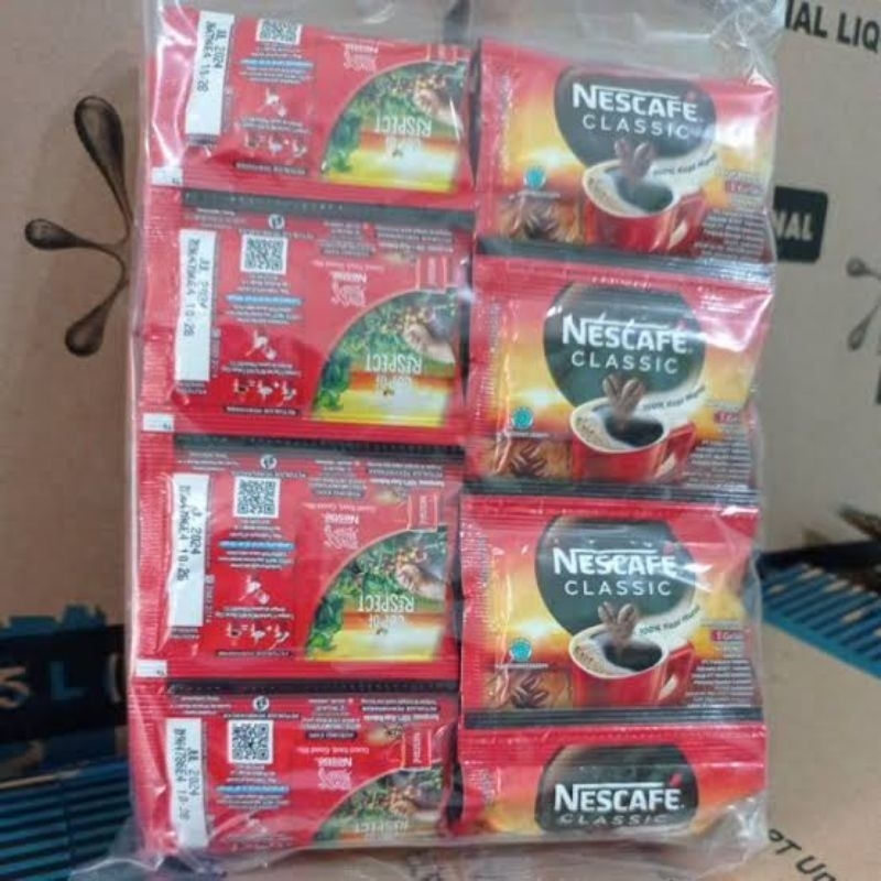 

NESCAFE CLASSIC KOPI DIET ISI 10'S