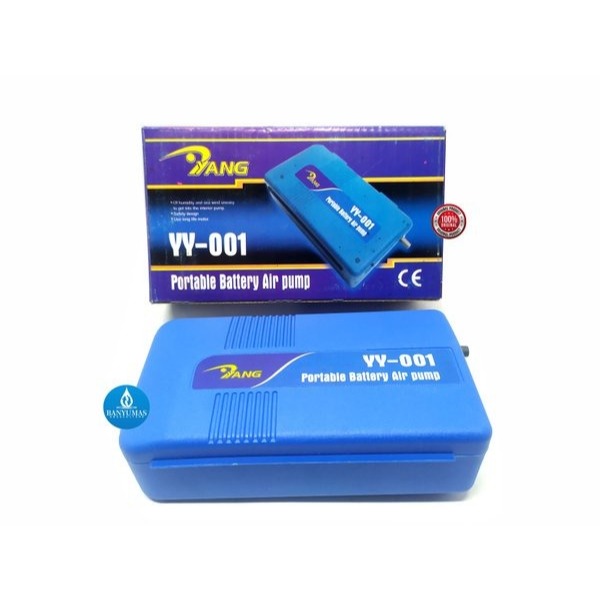 Aerator oksigen portable aquarium/umpan hidup YANG Portable batteray YY-001