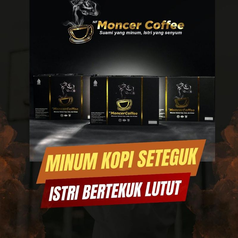 

MONCEER Coffee ASLI | Obat Kuat Pembangkit Energi Pria agar Tahan lama - Siap Lembur Sampai Pagi BPOM HALAL ORIGINAL