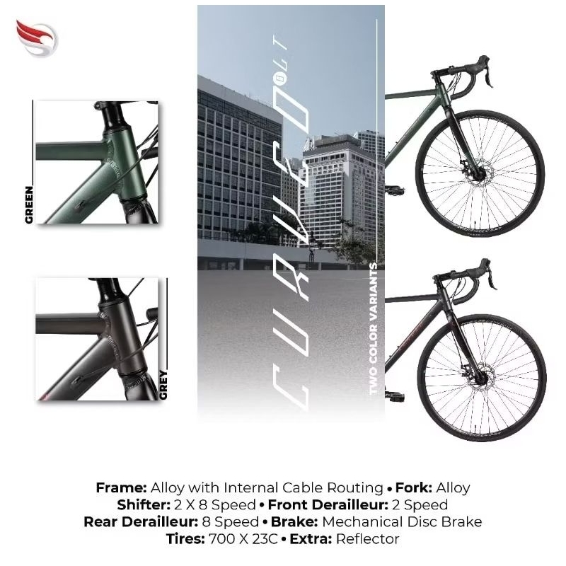 Roadbike Element Curved lt curved lfa NEW