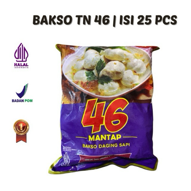 

Bakso Daging | Bakso TN 46 isi 25pcs