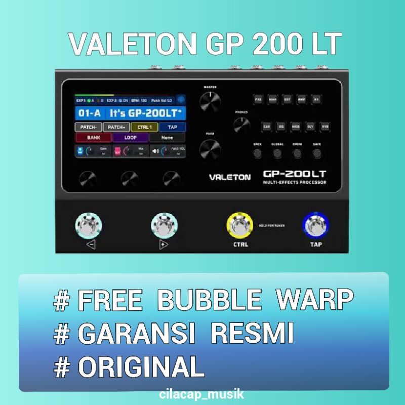 VALETON GP200 LT VALETON GP-200 LT EFEK VALETON GITAR ELEKTRIK