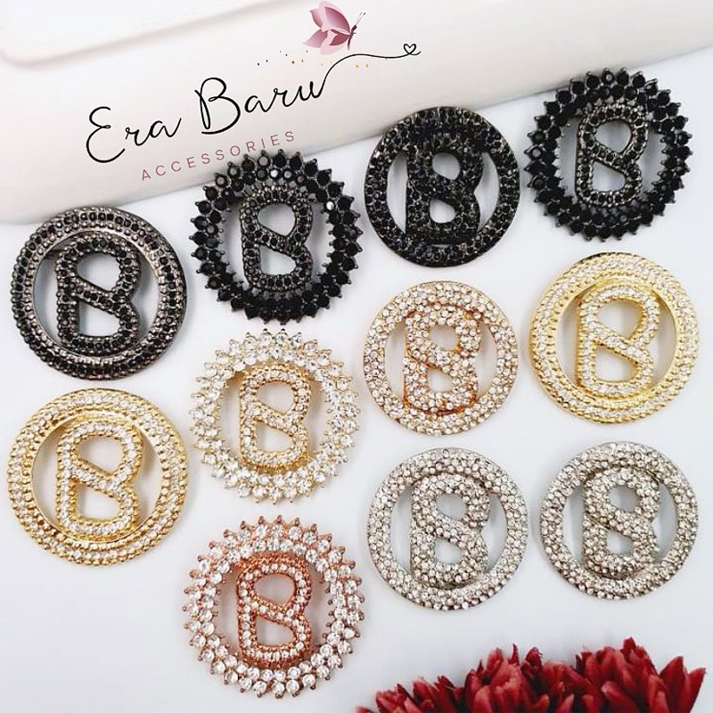 Brooch Buttonscarves X Disney KW / Bros Mickey / Bros Jilbab