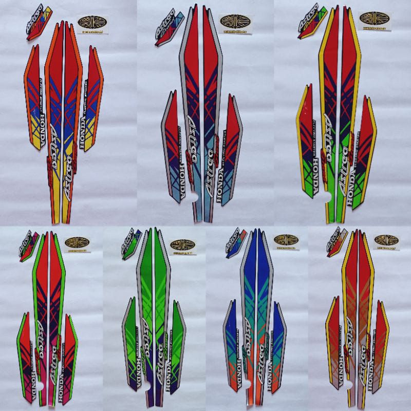 Striping sticker Bodi motor honda ASTRA GRAND BULUS tahun 93