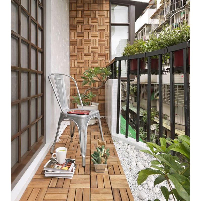 PUSAT GROSIR LANTAI KAYU JATI JEPARA SUDAH HALUS TINGGAL PASANG 30X30CM