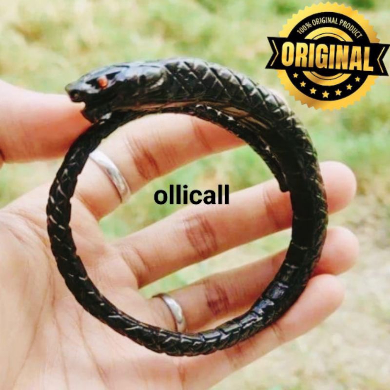 gelang akar Bahar ukir ular