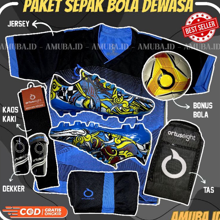 Promo Irit  Promo Sepatu Bola Ortus Bima Jogosala Bonus Bola Paket Komplit Sepatu Sepak Bola Ortusei