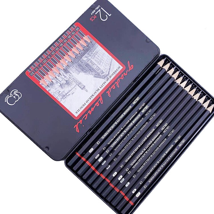 

Borong Laris Slaypershop 12 Psc Set Pensil Sketsa 2H8B Alat Pensil Lukis Gambar Menggambar Dng Kotak Logam
