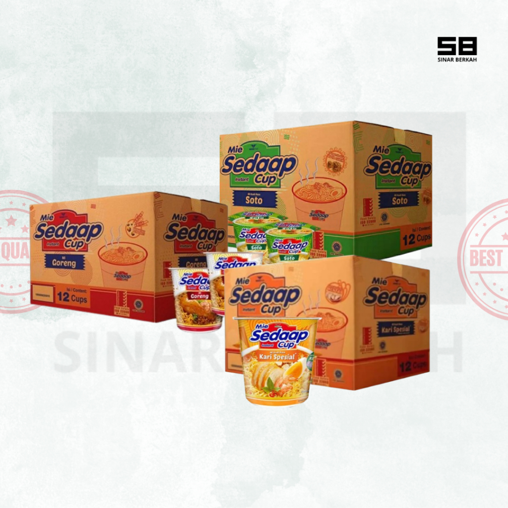 

SEDAP CUP 1 DUS ISI 12 PCS - SINAR BERKAH