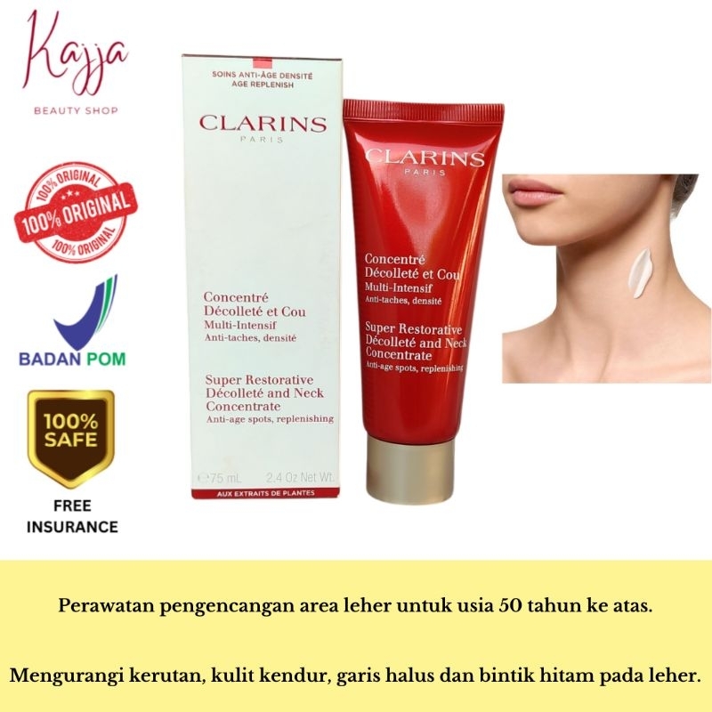 Clarins Super Restorative Decollete and Neck Concentrate 75ml / Clarins Super Restorative Neck 75ml