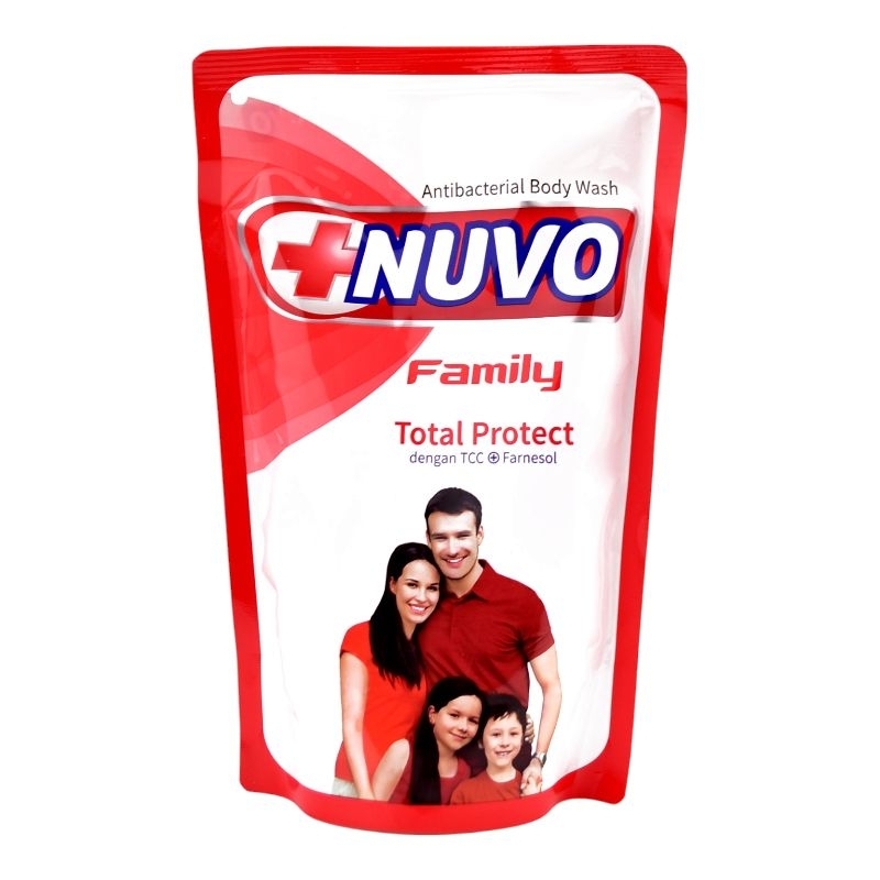 NUVO BODY WASH POUCH 250 ML SABUN CAIR NUVO 250 ML
