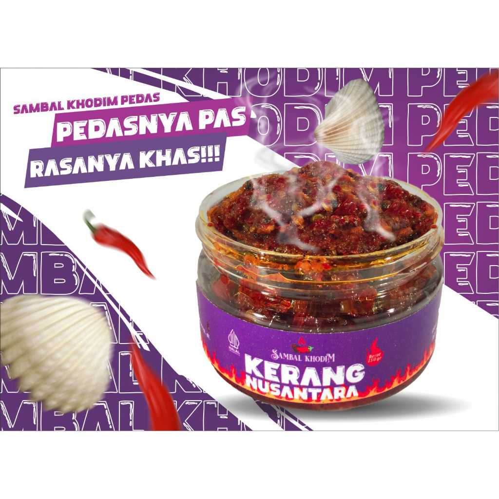 

Sambal Kerang Nusantra | Sambal Kerang 130g