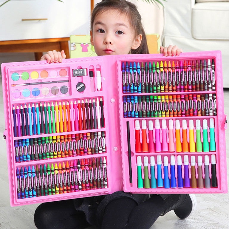 

Penjualan Murah Art Full Set Crayon 28 pcs Krayon Alat Lukis Anak Pensil Warna Cat Air Perlengkapan Mewarnai Set 15 pcs Set Melukis Crayons full set Alat Warna Anak