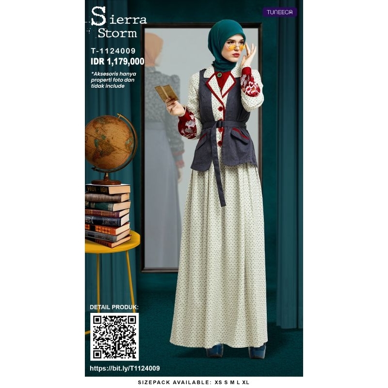 Gamis Sierra Storm T-1124009 edisi ENIGMA by tuneeca