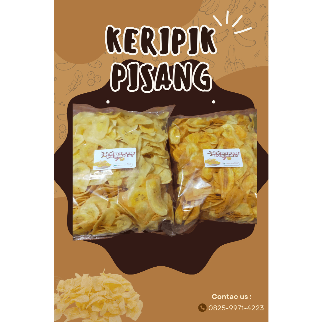 

KERIPIK PISANG KEPOK 500 GR | 1 KG