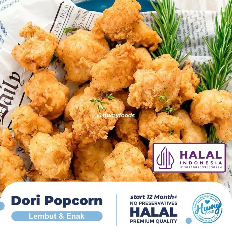 

DORI POPCORN Dan CHICKEN POPCORN homemade halal no pengawet