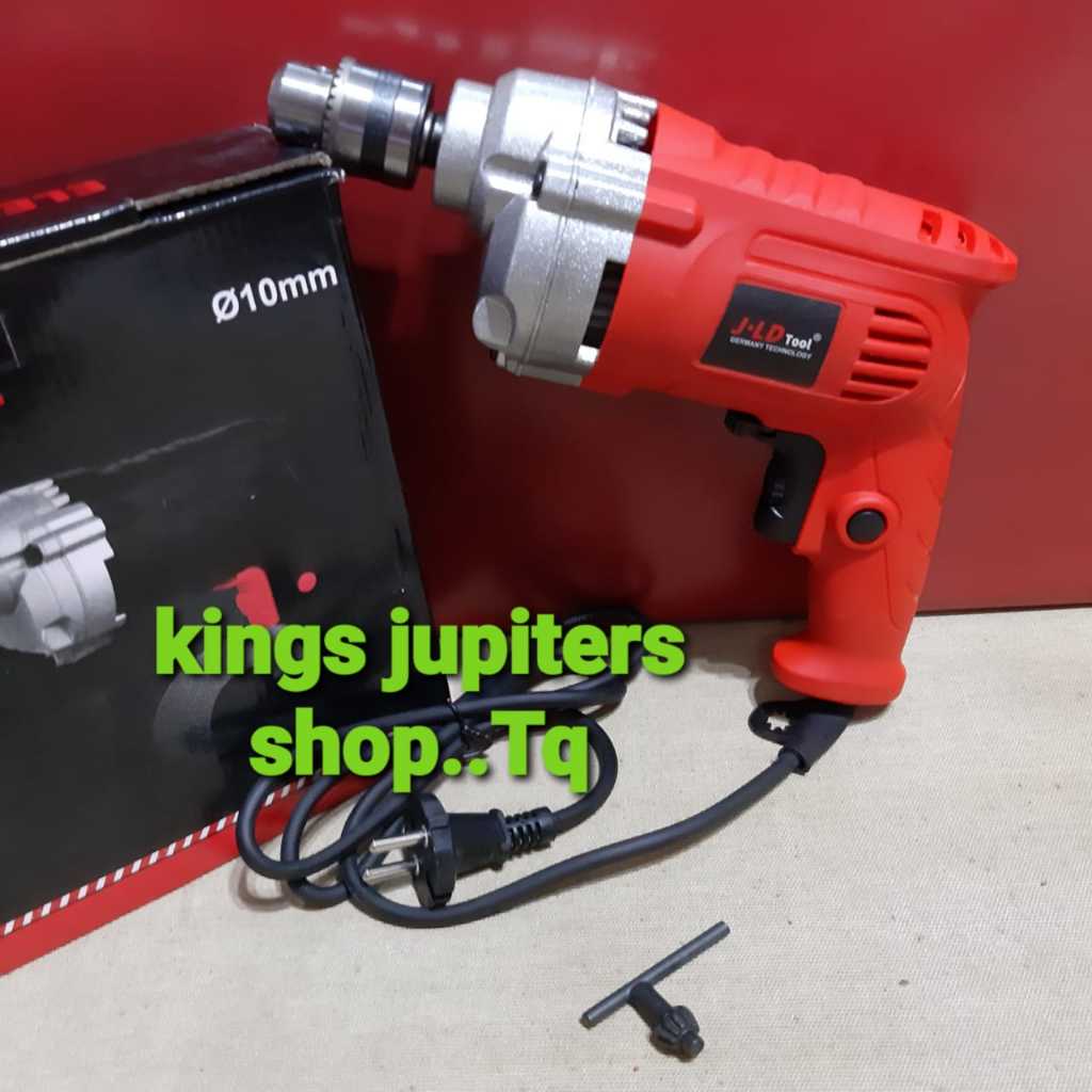 MESIN BOR JLD 10MM KECEPATAN PUTARAN bisa DI ATUR bor BESI KAYU BOR 10MM 104 bor 10 mm JLD