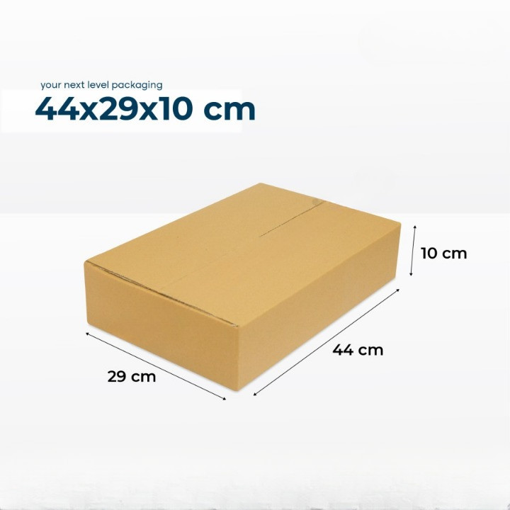 

(5 Pcs)Box Packing Buket Bunga 2 Kg Kardus Hampers Coklat Polos 44x29x10 Cm Kotak Parcel Packaging