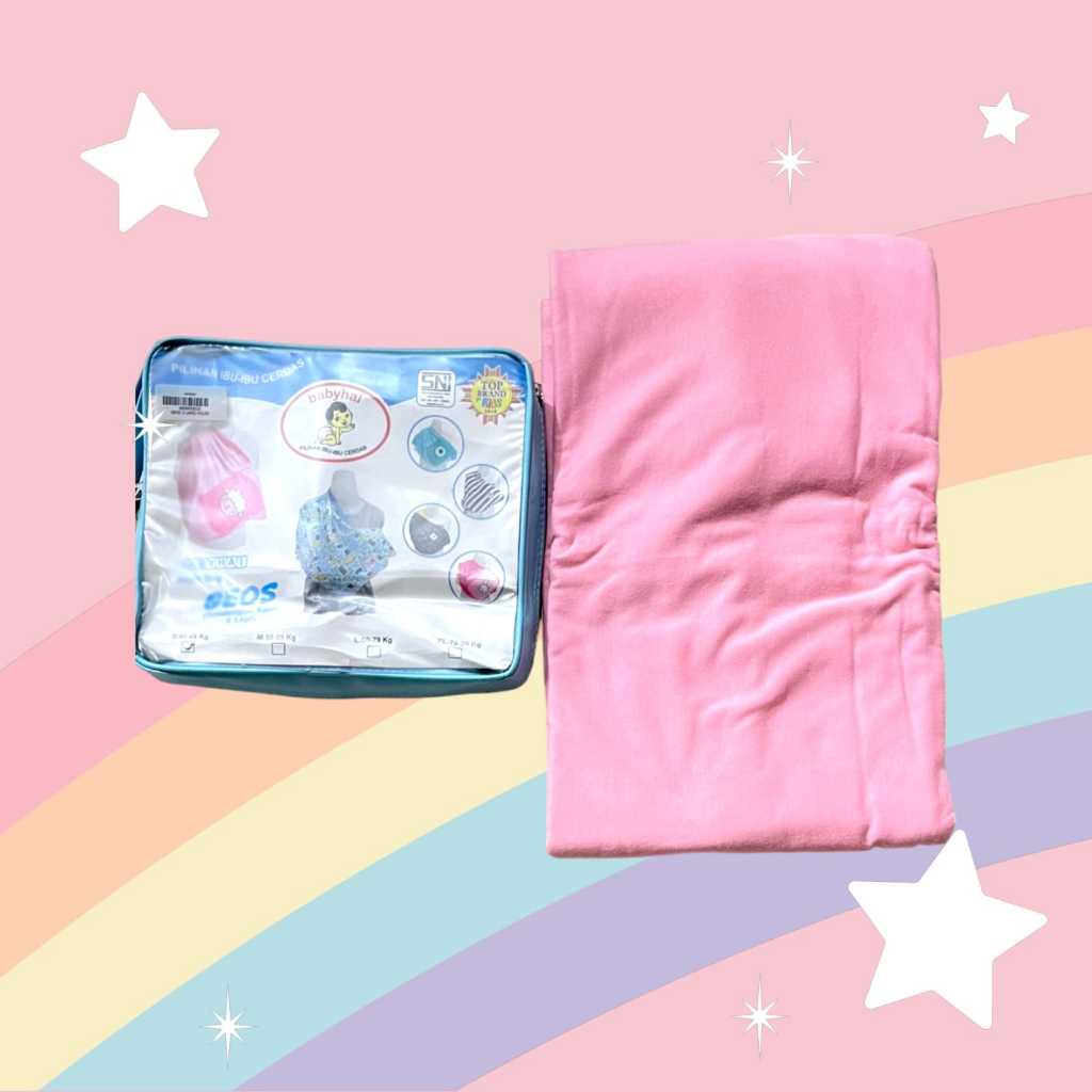 BABY HAI GENDONGAN GEOS 2 LAPIS POLOS BH080A