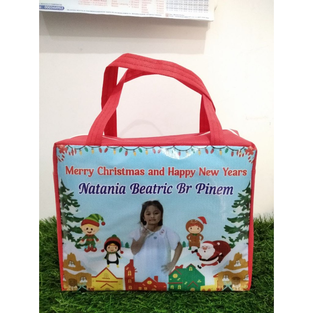 

tas resleting/tas ulang tahun resleting/goodiebag/ souvenir hajatan/ hampers ultah uk. 25X13X20