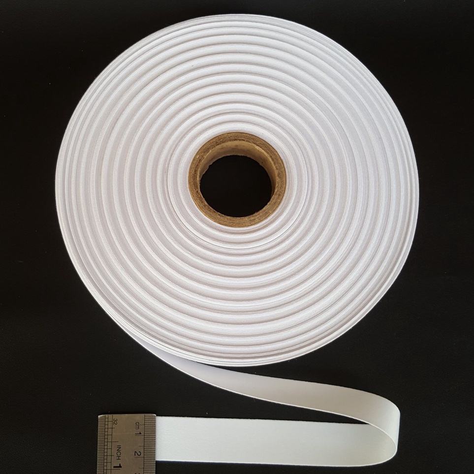 

KODE K32L Bahan Tali Tissue 2 cm Lanyard Id Card Roll Bahan Tali Pita Tisue ID Card Sublim Printing Gantungan Id Card Tisu 2cm