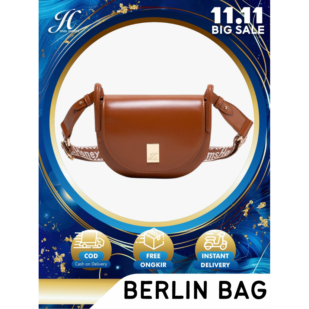 JIMS HONEY BERLIN BAG Tas Selempang Wanita Slingbag Cewek Jimshoney Trendy Elegan