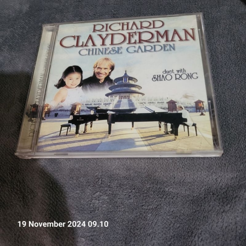 CD RICHARD CLAYDERMAN  CHINESE GARDEN