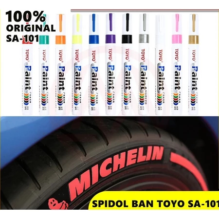 

SPIDOL BAN TOYO SA-101 SPIDOL TOYO / VAUTO MARKER PAINT ORIGINAL TAHAN AIR