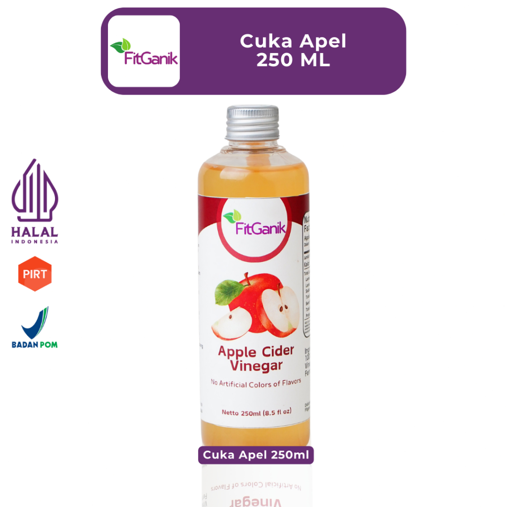 

FitGanik - Cuka Apel Vinegar with Mother 250ml