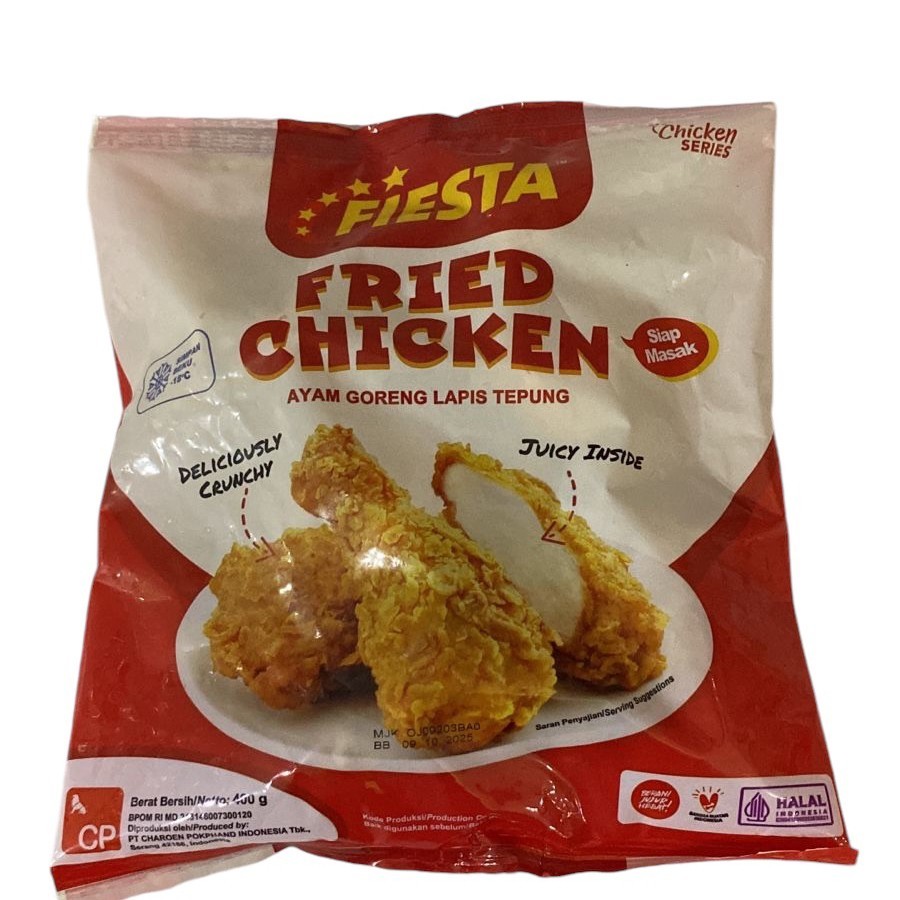 

FIESTA FRIED CHICKEN 400GRR