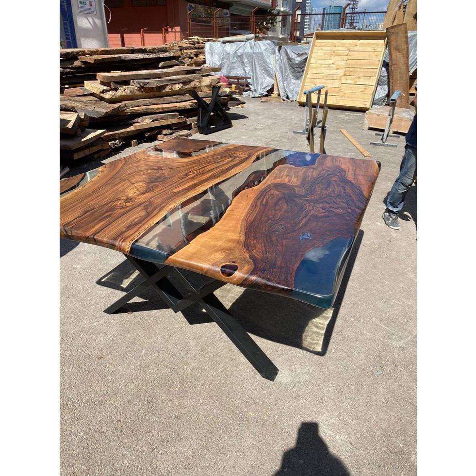 meja resin minimalis/meja ruang tamu/meja kayu kombinasi resin/meja resin/meja terbaru/meja kayu/mej