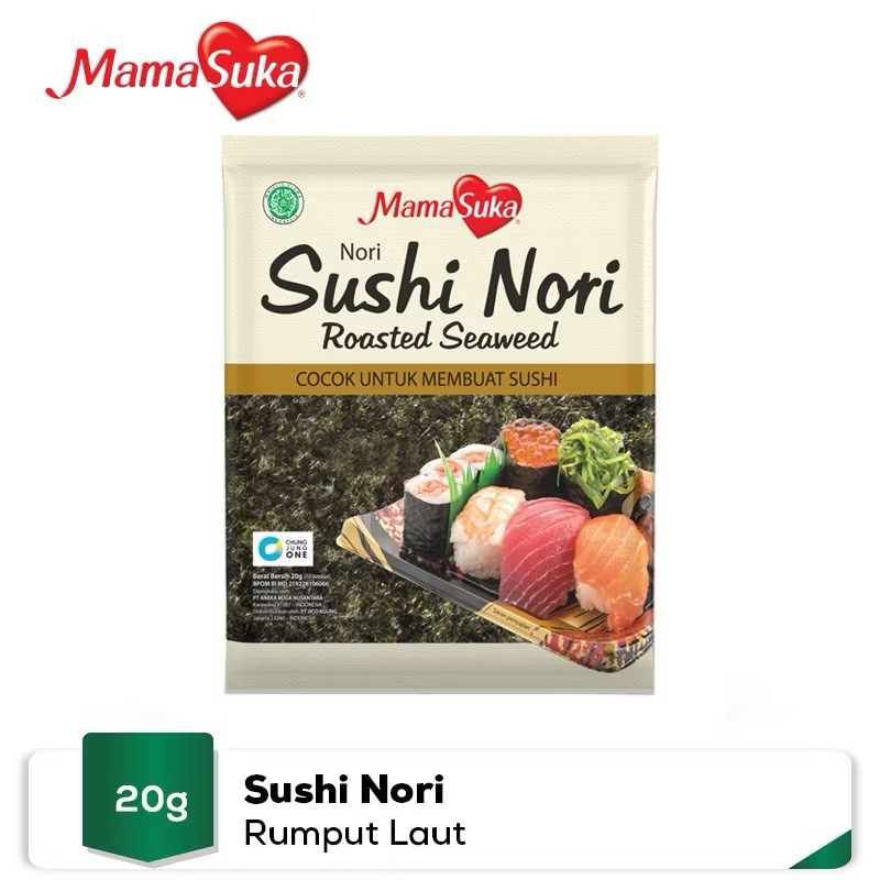 

MAMASUKA SUSHI NORI 20GR // NORI LEMBARAN