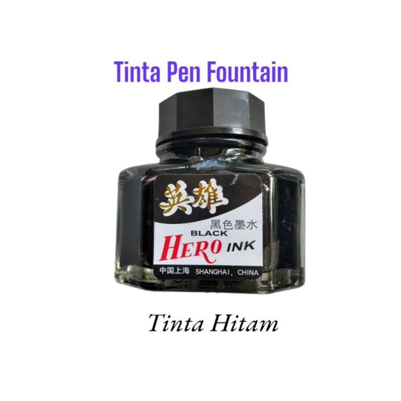 

Tinta Hitam Hero Untuk Pen Fountain