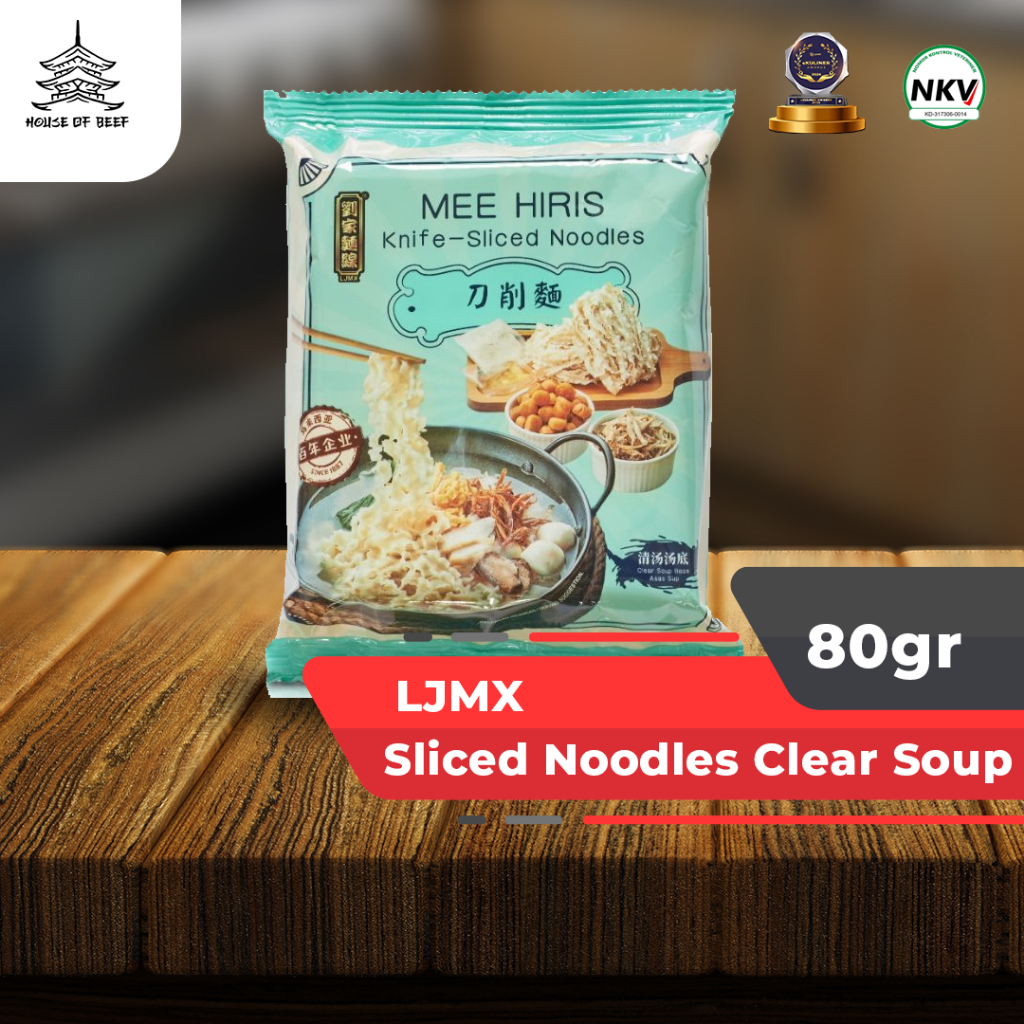 

LJMX Knife Sliced Noodles Clear Soup 80gr