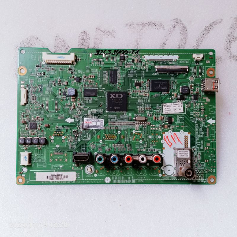 MB lg 32ls3400 - mainboard tv LED LG 32ls3400 - mb lg 32ls3400, mobolg32ls3400